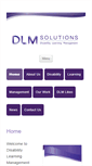 Mobile Screenshot of dlmsolutions.org