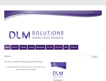 Tablet Screenshot of dlmsolutions.org